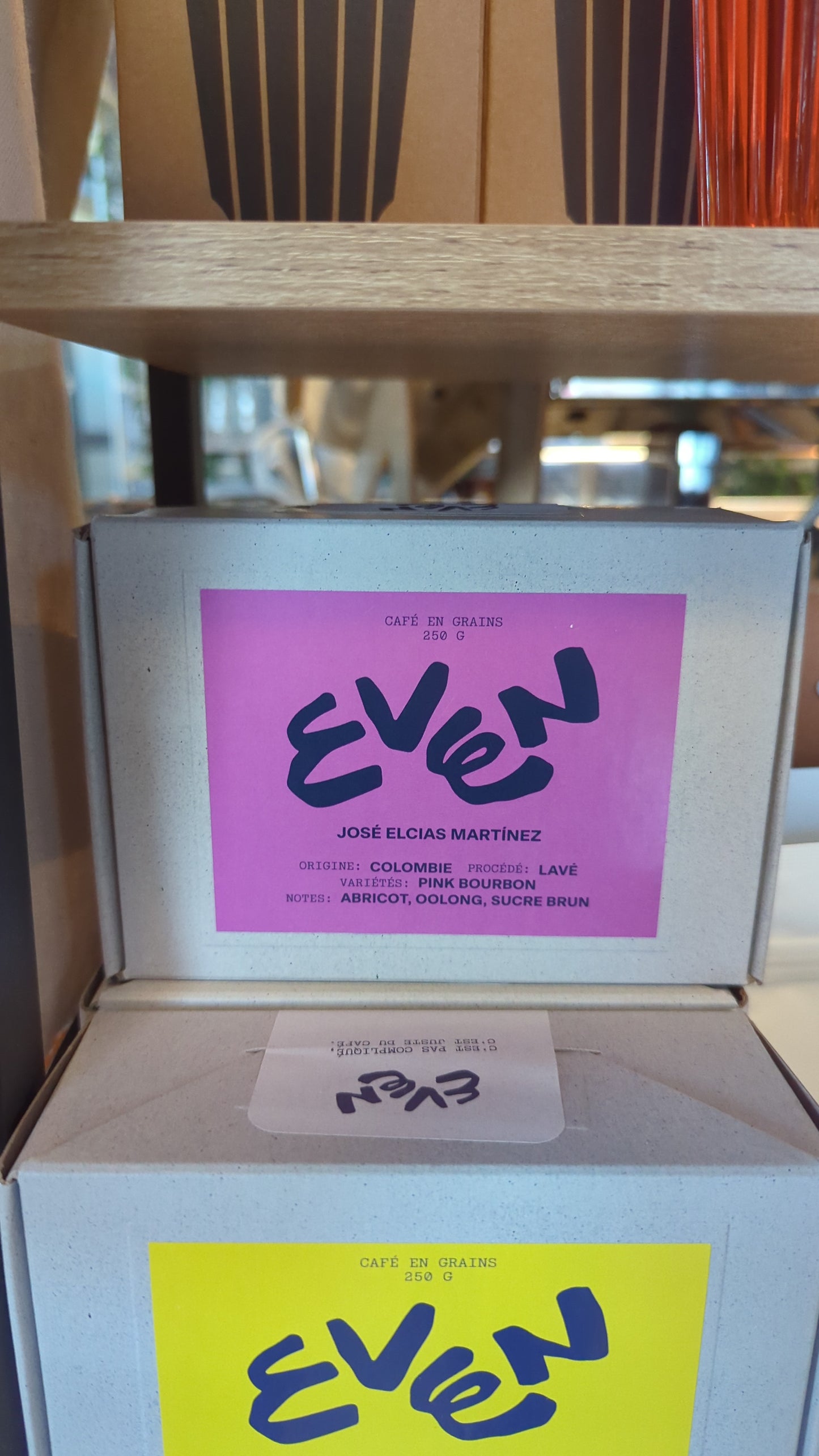 Even Coffee - Jose Elcias Martinez Pink Bourbon