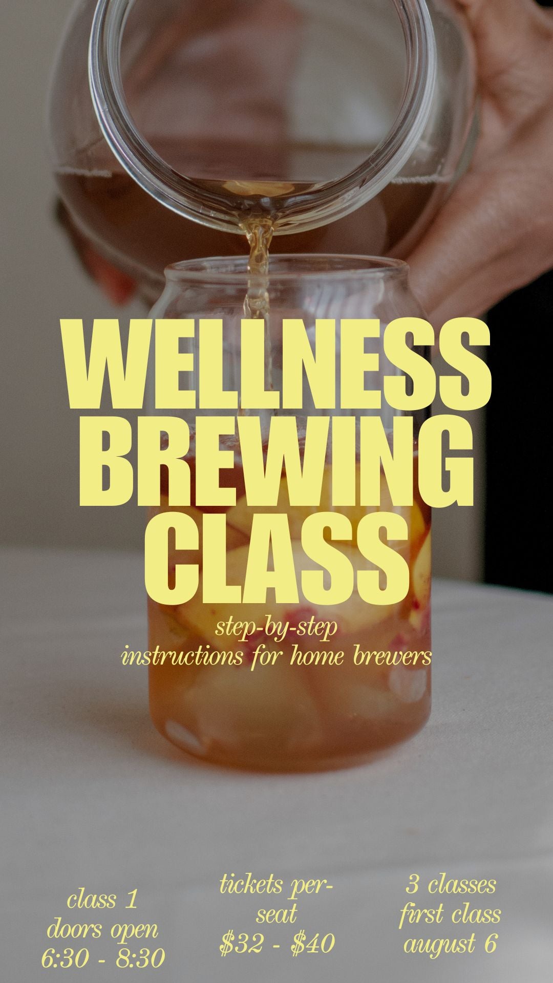 WELLNESS BREW CLASS