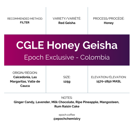 Epoch X - CGLE Honey Geisha (90+)