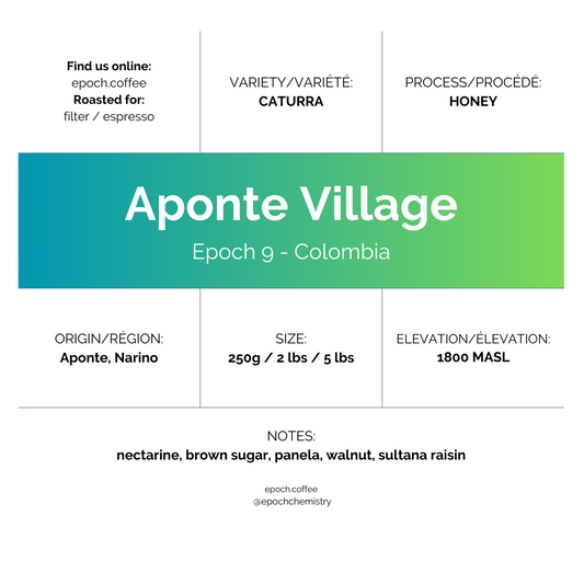 Epoch 9 - Aponte Village Honey