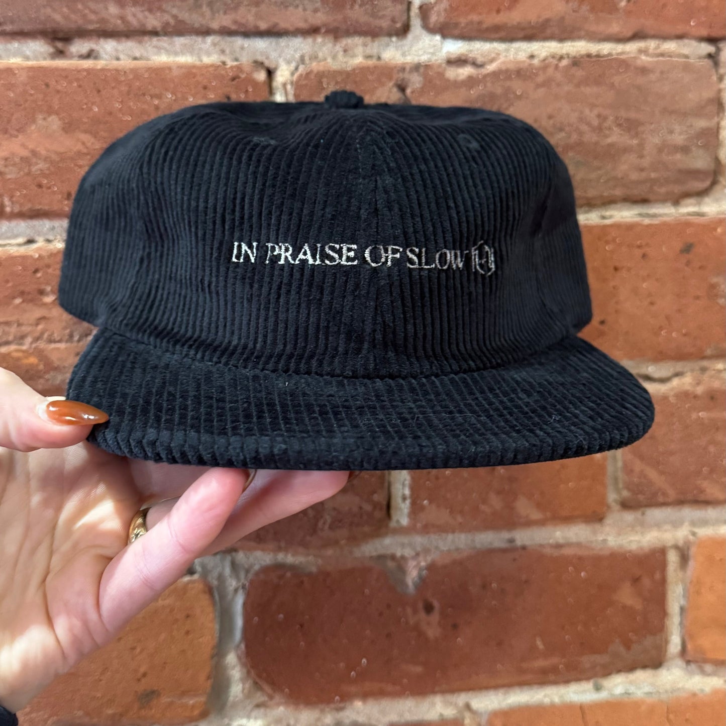 In Praise of Slow Cord Hat