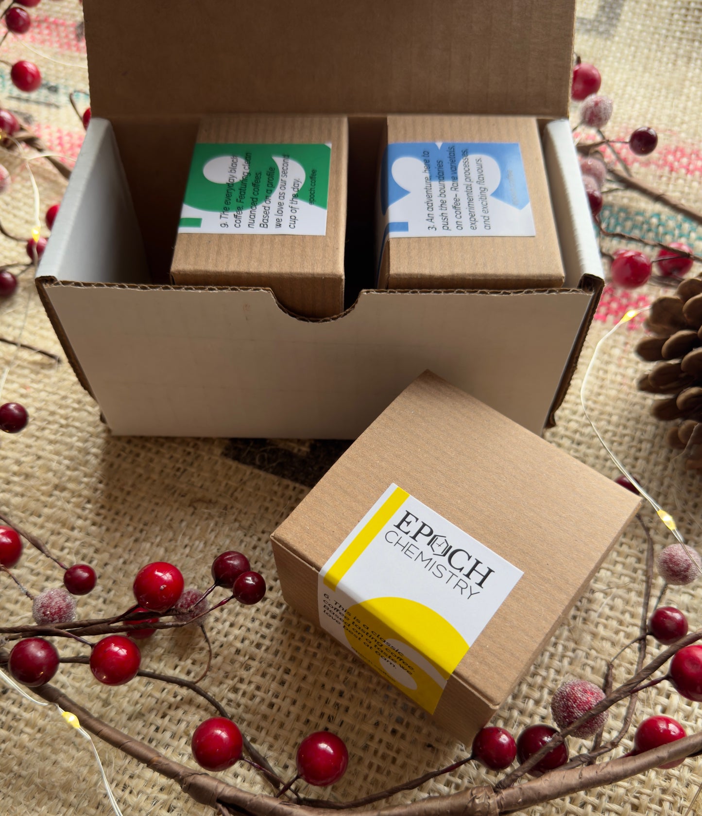 Epoch Chemistry Holiday Trio Coffee Box