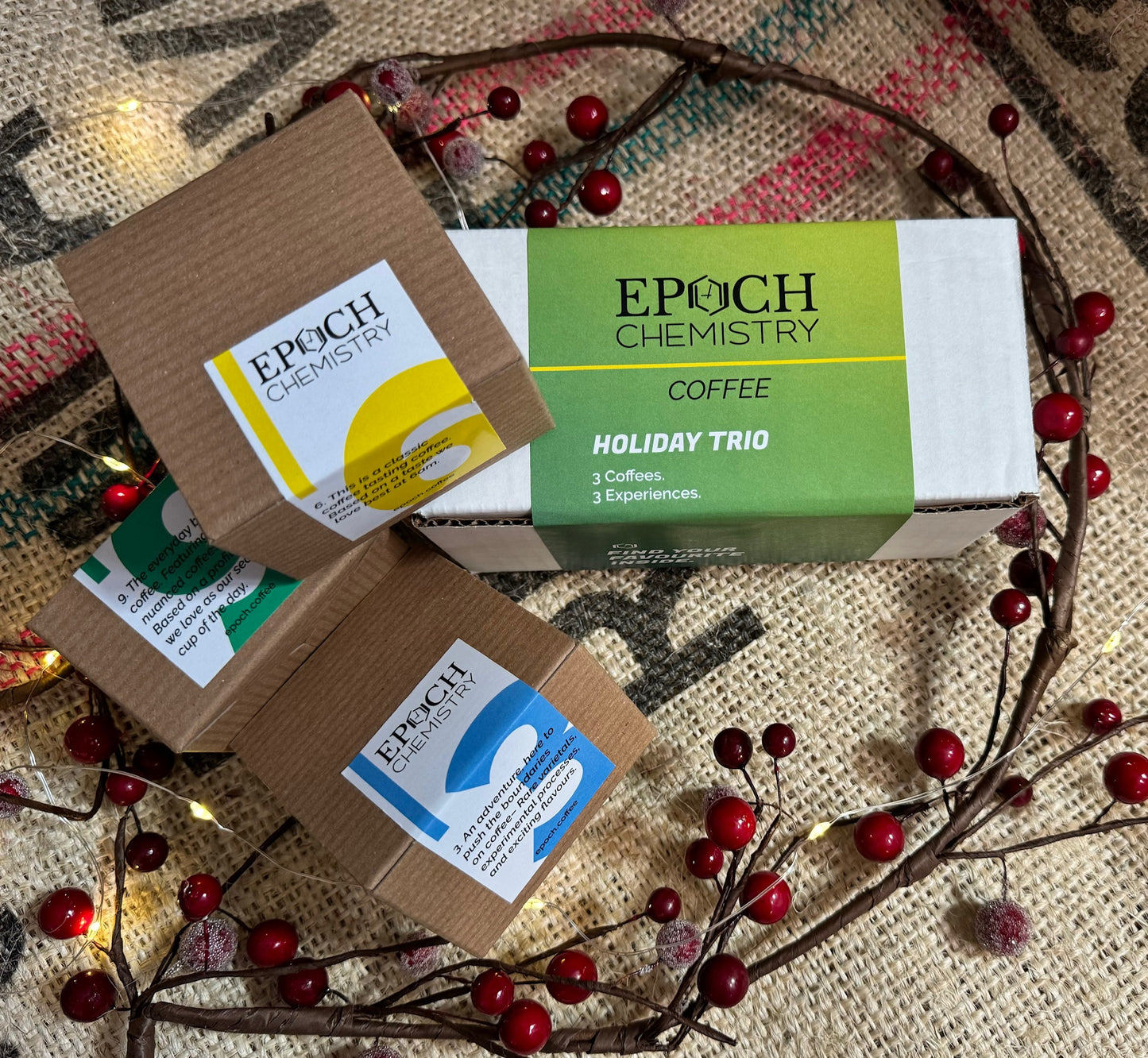 Epoch Chemistry Holiday Trio Coffee Box