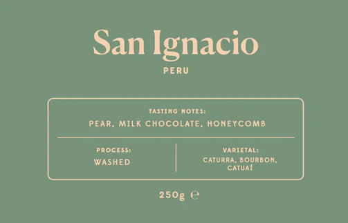 Established San Ignacio - Peru bags